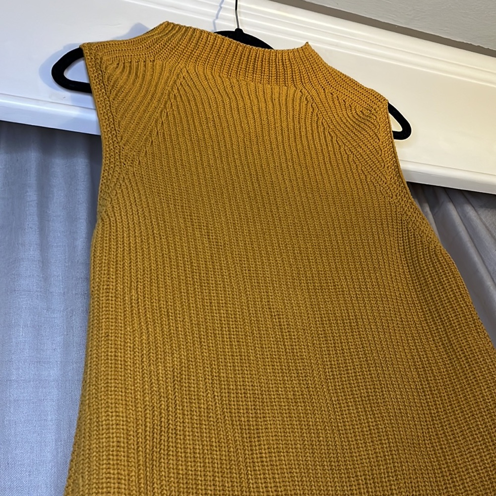mustard sweater